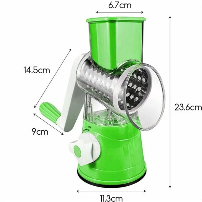 مبشرة يدوية متعددة الاستعمالات - تقطيع سريع وآمن للخضروات