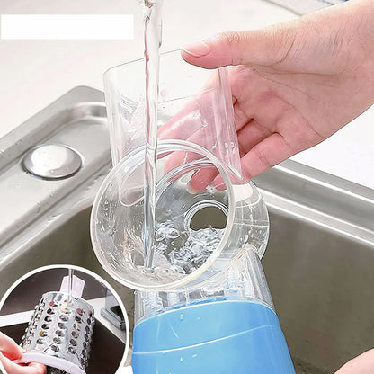 مبشرة يدوية متعددة الاستعمالات - تقطيع سريع وآمن للخضروات