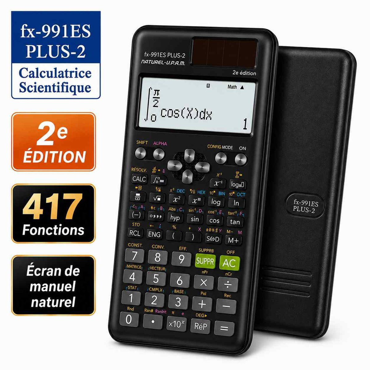 CASIO Calculatrice Scientifique FX-991ES PLUS 2ème Édition