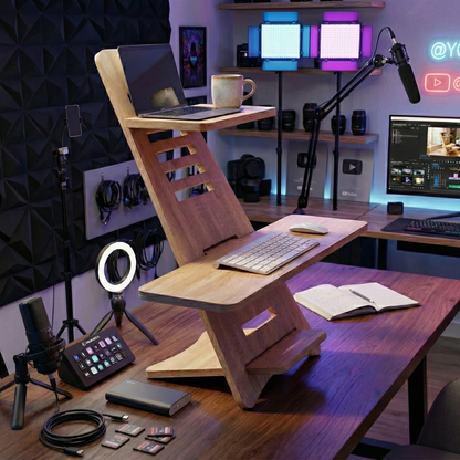 Bureau Assis Debout Tunisie – Bureau De Travail Ergonomique En Bois Réglable En Hauteur Et Ajustable